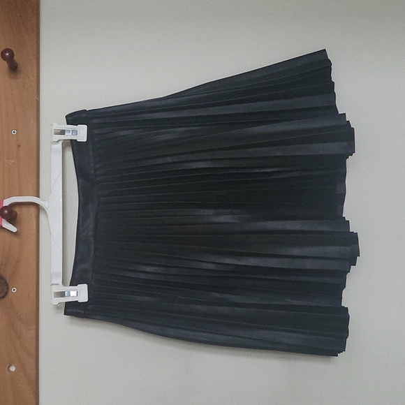 Faux Leather Skirt - Picture 1 of 2